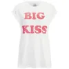 Zoe Karssen Women's Big Kiss T-Shirt - White - Image 1