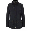 Barbour Women's Vintage Beadnell Jacket - Navy Image 1
