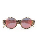 Le Specs Women's Rabbit Hole Cheetah Print Sunglasses - Cheetah Image 1