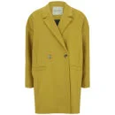 American Vintage Women's Grayson Tailored Collar Bowl Coat - Nugget Image 1