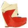Atalanta Weller Women's Jake Shoes - Tan & Poppy - Image 1