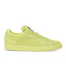Puma Women's Suede Classics Trainers - Sunny/Lime Image 1