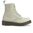 Dr. Martens Women's 1460 Pascal 8-Eye Leather Boots - Ivory/Black