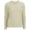 American Vintage Women's Chunky Knit Jumper - Pearl - Image 1