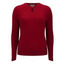 Barbour International Women's Ceres Merino Wool Knitted Jumper - Red