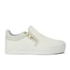 Ash Women's Jordy Leather Flatform Skater Trainers - Off White - Image 1
