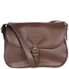 Barbour Women's Leather Beaufort Bag - Brown - Image 1