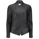 Surface to Air Women's Kim Leather Jacket - Black