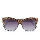 Le Specs Women's Hatter Cheetah Sunglasses - Cheetah Image 1