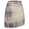Vivienne Westwood Anglomania Women's Isolation Tartan Skirt - Grey - Image 1