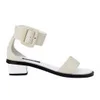 Senso Women's Jolie I Croc Leather Heeled Sandals - White - Image 1