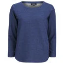 A.P.C. Women's Denim Sweatshirt - Indigo Image 1