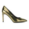 BOSS Hugo Boss Women's Lia Leather Heeled Court Shoes - Gold - Image 1