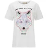 Maison Kitsuné Women's Fox Print Logo T-Shirt - Optical White - Image 1