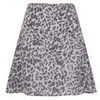 Custommade Women's Roska Leopard Print Skater Skirt - Paloma Grey - Image 1