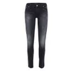 Nudie Women's Tight Long John Organic Skinny Jeans - Black Grey - Image 1