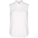 Victoria Beckham Women's Zip Back Woven Shirt - White Image 1