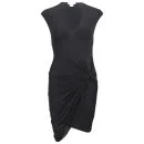 Helmut Lang Women's V Twist Dress - Black Image 1