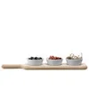 LSA Paddle Bowl Set and Oak Paddle (40cm) - Image 1