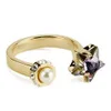 Maria Francesca Pepe Star Ring - Gold - Image 1