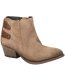 H Shoes by Hudson Women's Rosse Suede Ankle Boots - Beige
