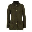 Barbour Women's Olive Vintage Beadnell Jacket - Green Image 1