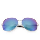 Matthew Williamson Oversized Revo Lens Sunglasses - Blue