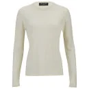 Knutsford Women's Crew Neck Cashmere Sweater - White