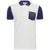 Lyle & Scott Men's Camo Pocket Polo Shirt - White - Image 1