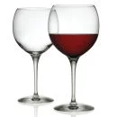 Alessi Mami XL Set of 2 Red Wine Glass Image 1