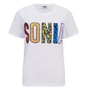 Sonia by Sonia Rykiel Women's Embroidered Logo T-Shirt - White