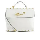 Versus Versace Women's Safety Pin Stud Tote Bag - White Image 1