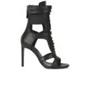 BOSS Hugo Boss Women's Jodi Leather Heeled Sandals - Black - Image 1