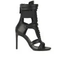 BOSS Hugo Boss Women's Jodi Leather Heeled Sandals - Black