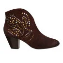 Ash Women's Jessica Heeled Ankle Boots - Prune Image 1