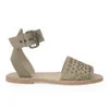 Hudson London Women's Soller Punched Leather Sandals - Blush - Image 1