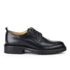 Carven Men's Lace Up Leather Derby Shoes - Navy - Image 1