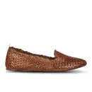 H Shoes by Hudson Women's Pyrenees Weaved Loafers - Tan