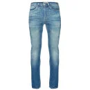 Levi's Made & Crafted Men's Tack Mid Rise Slim Hideaway Worn In Jeans - Medium Indigo Image 1