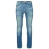 Levi's Made & Crafted Men's Tack Mid Rise Slim Hideaway Worn In Jeans - Medium Indigo - Image 1