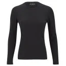 Knutsford Women's Crew Neck Cashmere Sweater - Black Image 1