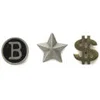 Bedwin & The Heartbreakers Men's Pin Badges - Gold Zinc Alloy - Image 1