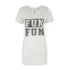 Zoe Karssen Women's 006 Fun T-Shirt - Grey - Image 1
