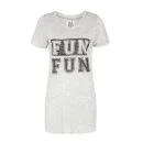 Zoe Karssen Women's 006 Fun T-Shirt - Grey Image 1