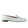 Penelope Chilvers Women's Exclusive to Harper's Bazaar Dandy Leather Slippers - Silver - Image 1