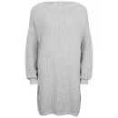 D.EFECT Women's Aleta Sweater - Light Grey