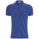 J.Lindeberg Men's Rubi Slim-Fit Pique Cotton Polo Shirt - Royal Blue