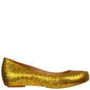 Melissa Women's Ultragirl Glitter Shoes - Gold Image 1