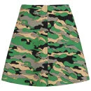 Carven Women's Camo Skirt - Green Image 1