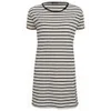 Denham Women's Striped Jersey T-Shirt Dress - Chalk - Image 1